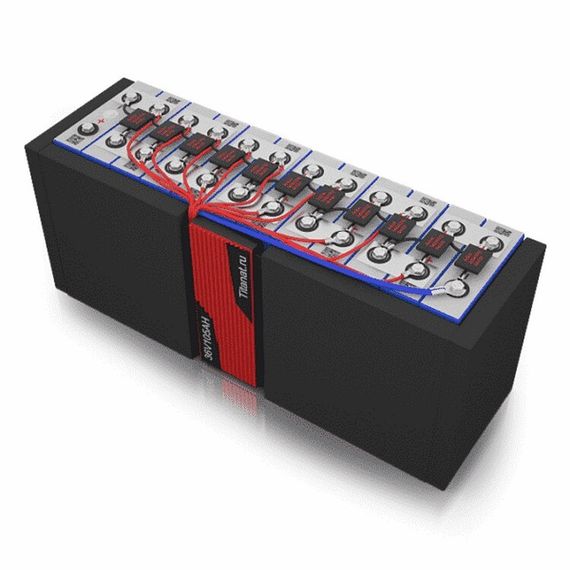 Аккумулятор защищенный Titanat YPB 36V104 CH3 (3 канала по 12В)