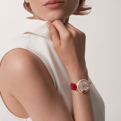 CARTIER Blue Balloon Collection Automatic Mechanical Movement Women"s Watch Watch 33mm Silver Dial