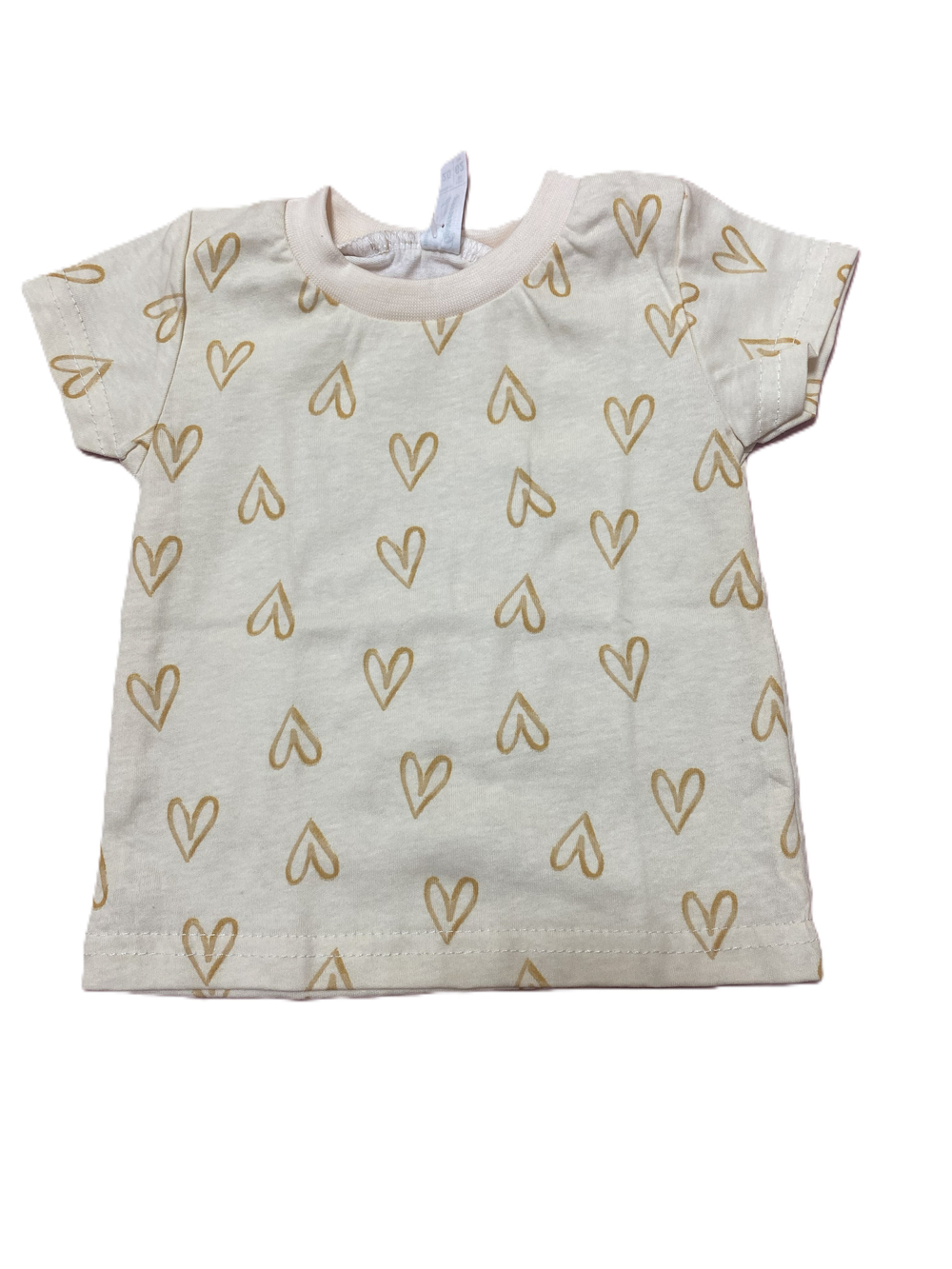 Футболка на девочку из кулирки (100% хлопок) на рост 62 см