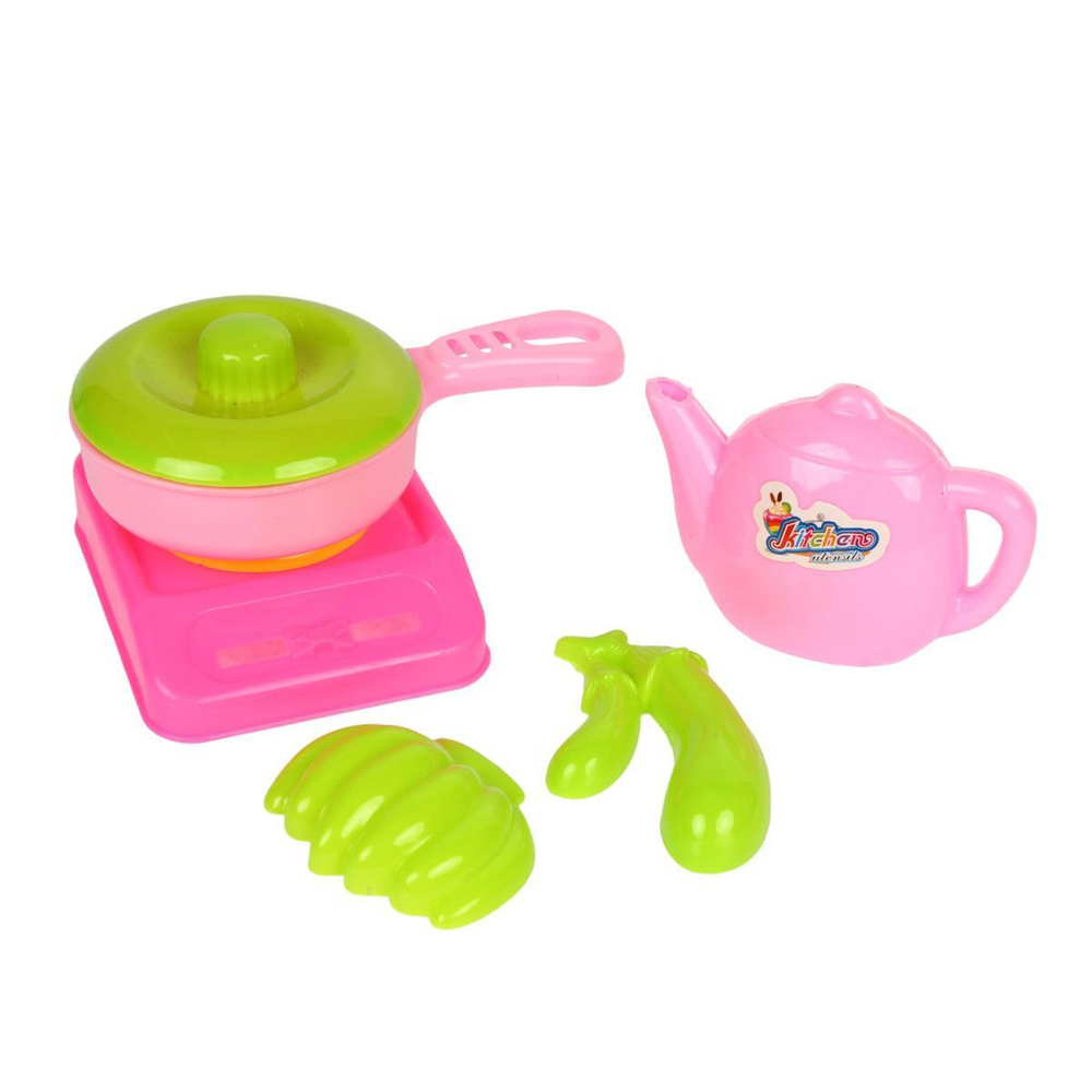 Набор посуды, корзинка 7062-28