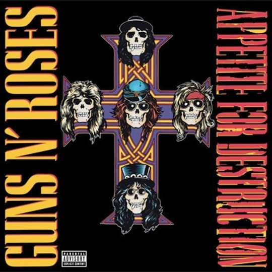 GUNS 'N' ROSES - APPETITE FOR DESTRUCTION (LP)