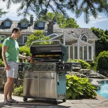 Газовый гриль Broil King Regal S 590 IR, 7 горелок, вертел (с ИК-горелкой)