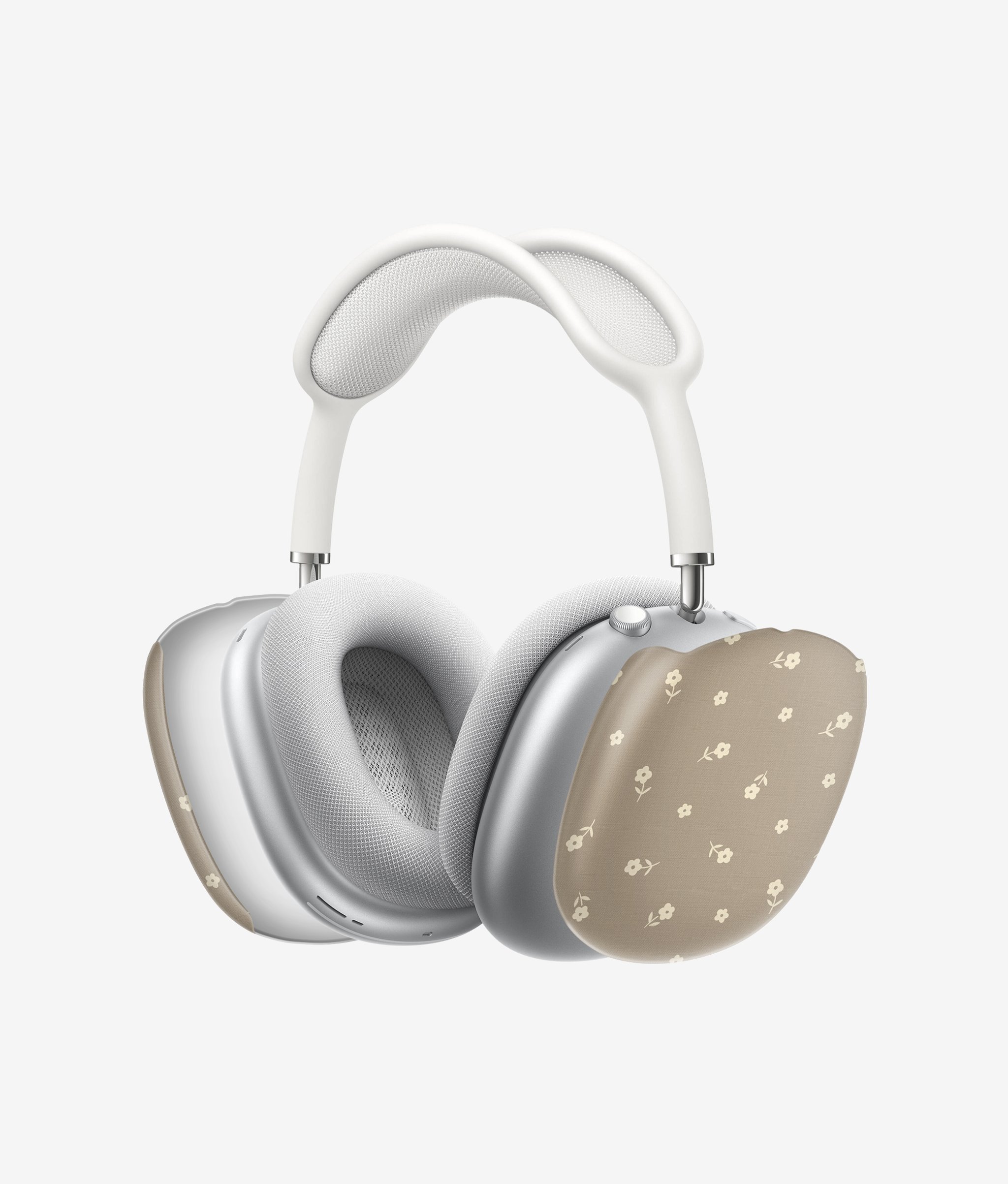 Кейс EARLY FLOWERS (бежевый) для AirPods Max