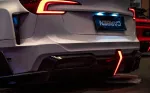 Широкий обвес "Highland Hacker" для Tesla Model 3 2017-2023 Тесла карбоновый тюнинг Robot robotbodykits