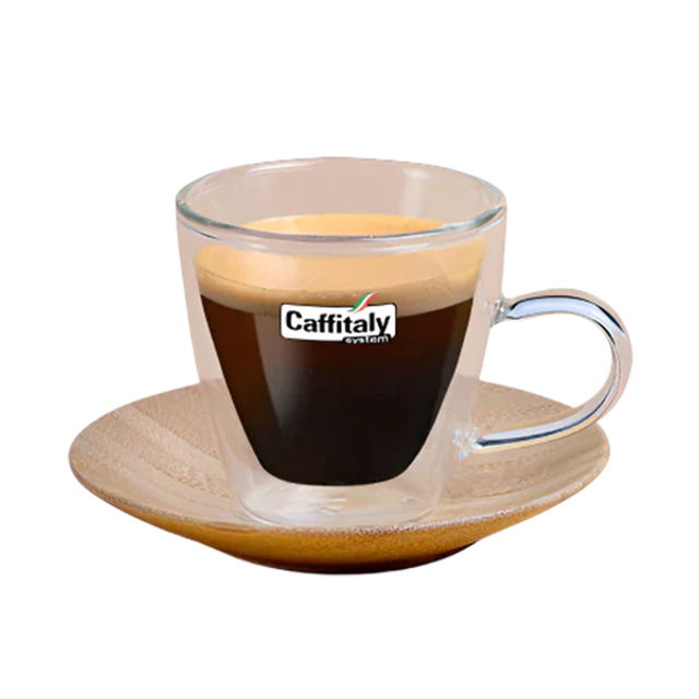 Набор чашек с бамбуковыми блюдцами 180 мл.