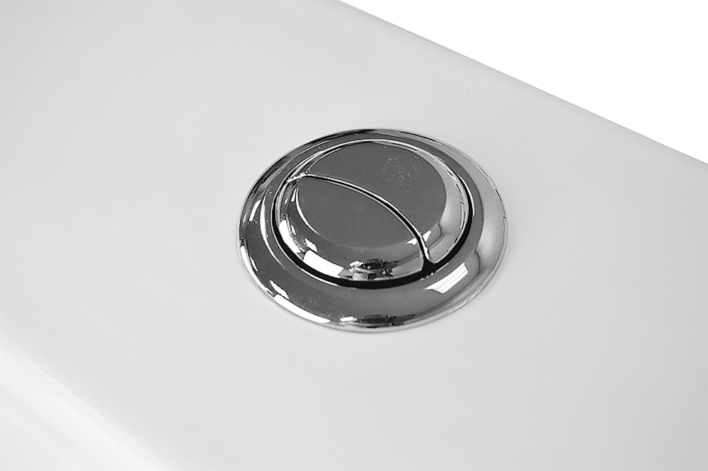 Унитаз-компакт Azario Quadro 605x340x810 напольный, смыв "Торнадо", безободковый с сидением микролифт и арматурой, белый (AZ-2175 UQ1)