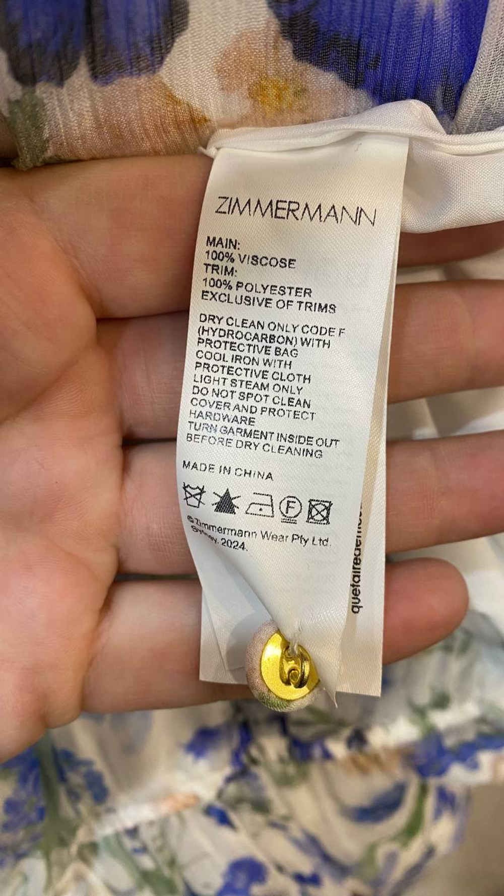 Комбинезон Zimmermann