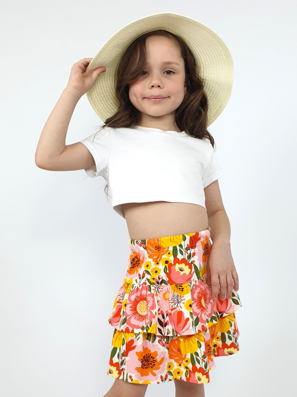 718-11 Юбка для девочки