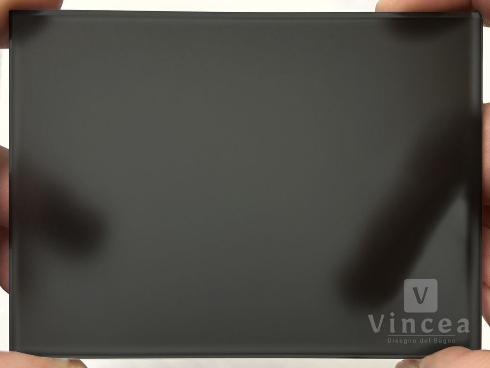 Душевая перегородка Walk-In VSW-1HP900GFB, 900*2000, черный матовый, стекло матовое тонированное