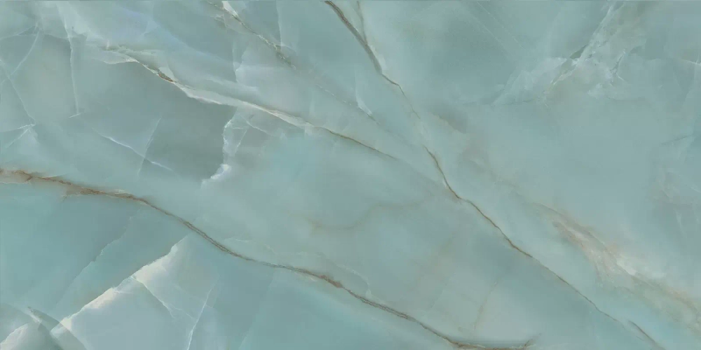 Настенная плитка Alma Ceramica TWU2550MRM60 Maritime 24.9x50 бирюзовая матовая под оникс