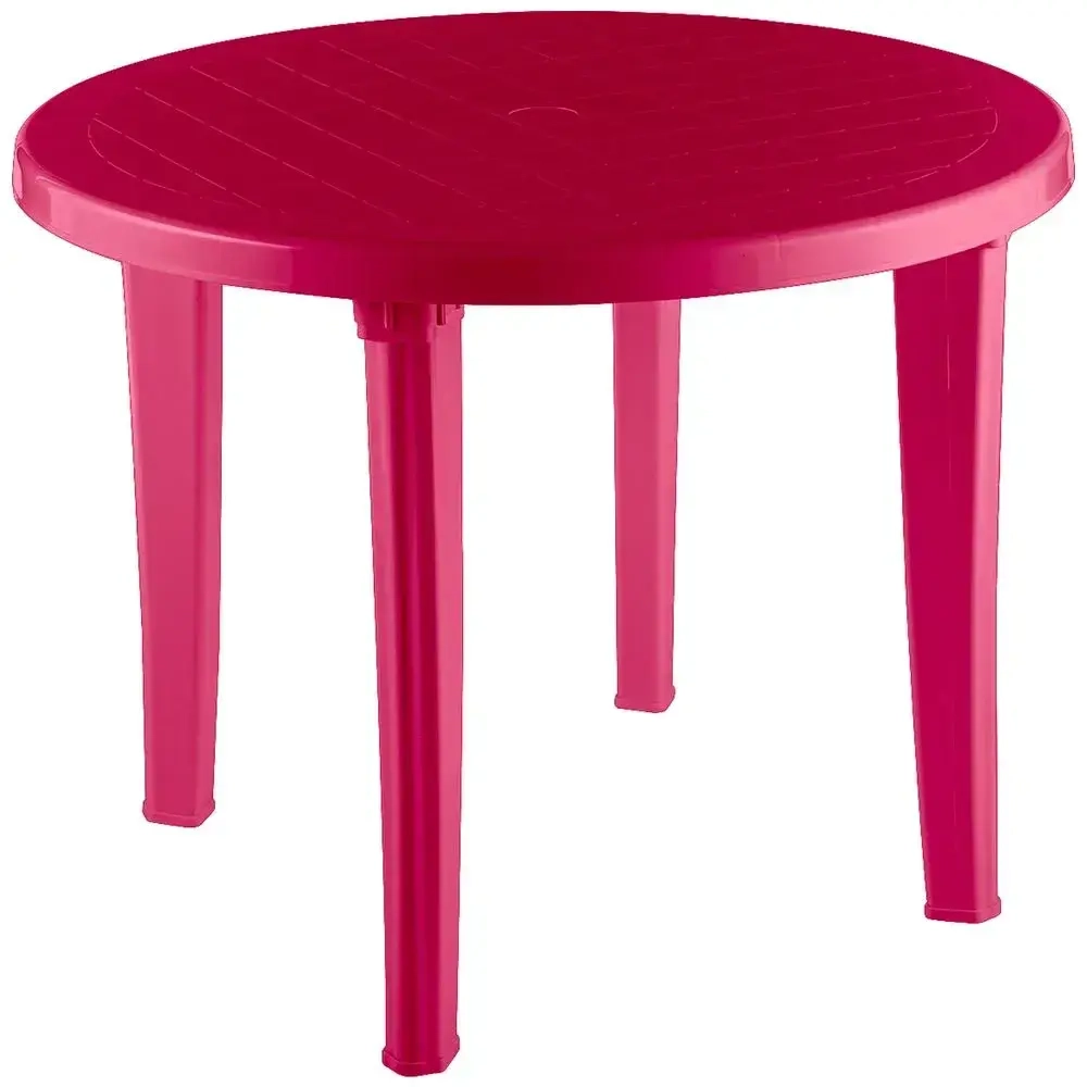 Стол круглый фуксия 950х740мм