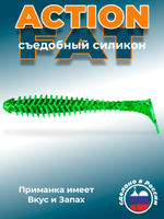 Силиконовая приманка ACTION FAT 6,1"(3шт) 155мм, цвет 026