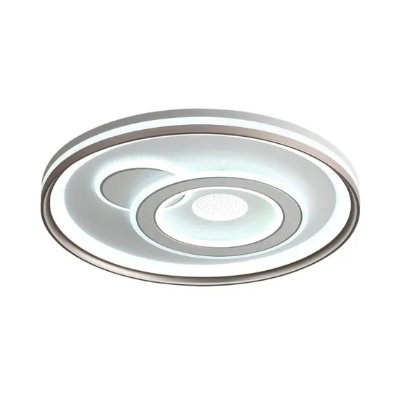 7785/85L PIKO LED SN 078 Светильник металл/белый/бронза LED 85Вт 3000-6500K D490 IP20 пульт ДУ GEMINI