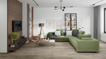 LVT-плитка Damy Floor 1508-1-LVT Дуб Лофт