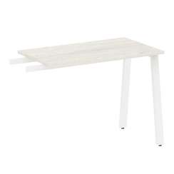 Metal System Приставной элемент на А-образном м/к БА.ПР-3 Дуб Наварра/Металл Белый 1000*600*750