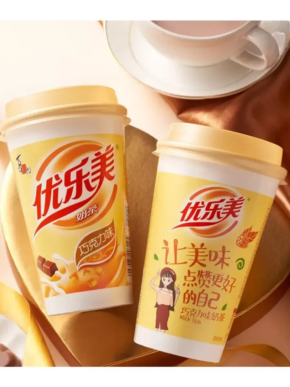 Молочный чай с кокосовым желе Шоколадный 80 г * 4 шт