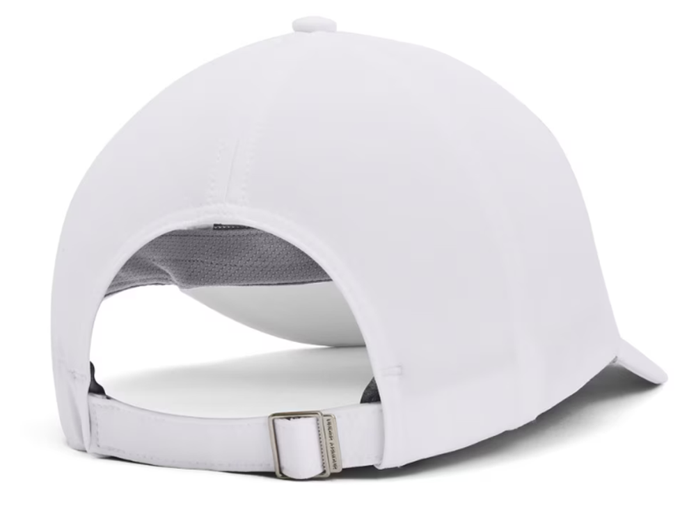 Теннисная кепка Under Armour Women's UA Iso-Chill Breathe Adjustable Cap - white