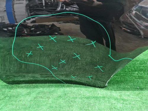 Дверь задняя левая BMW X6 F16 F86 (2014-2020)