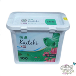 Капсулы для стирки 3 в 1 с ароматом Мяты и Лотоса Kaiteki Capsule Antibacterial 100 шт, 910 гр.