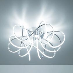 Citilux Мишель CL229161 RGB Люстра светодиодная с пультом Хром