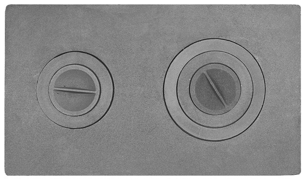 Плита печная чугунная П 2-3 (710*410 мм)