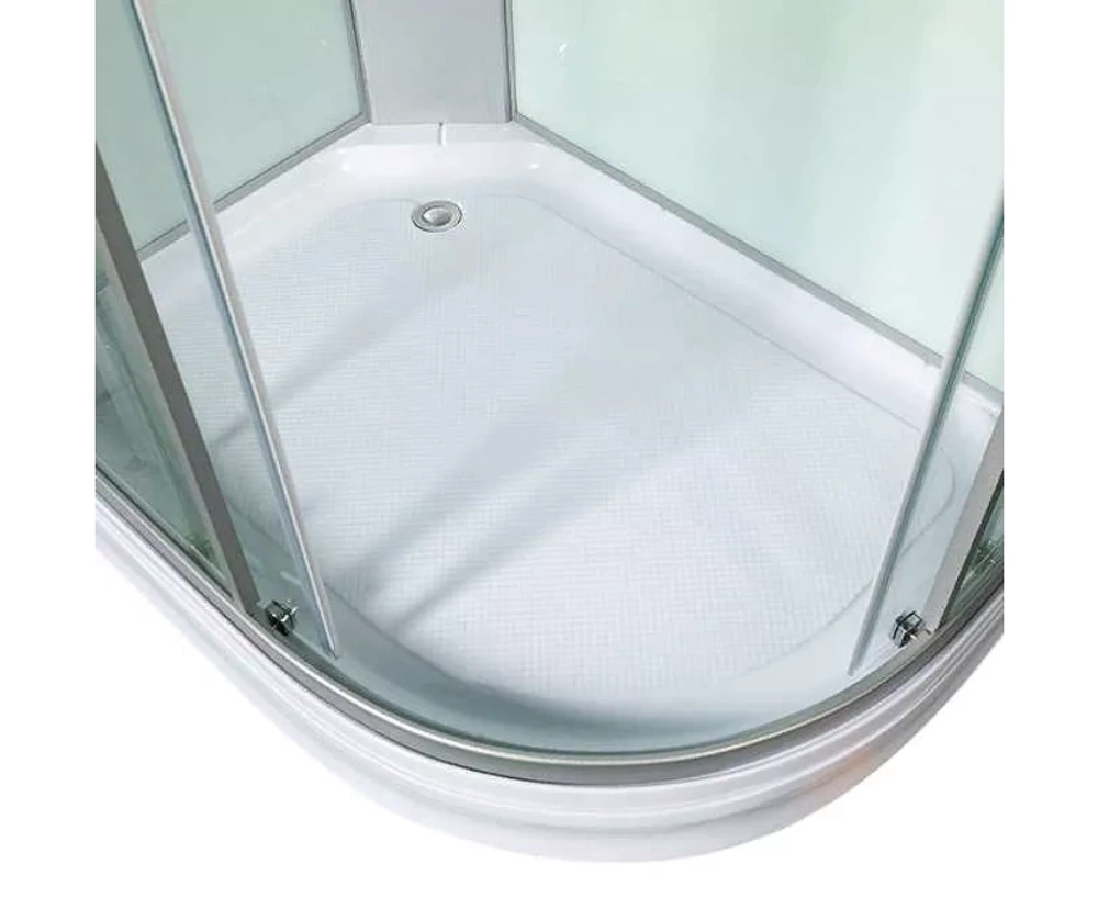 Душевая кабина WeltWasser (ВельтВассер) Werra 1204 L, с низким поддоном, с электрикой и ГМ, 120x90x217