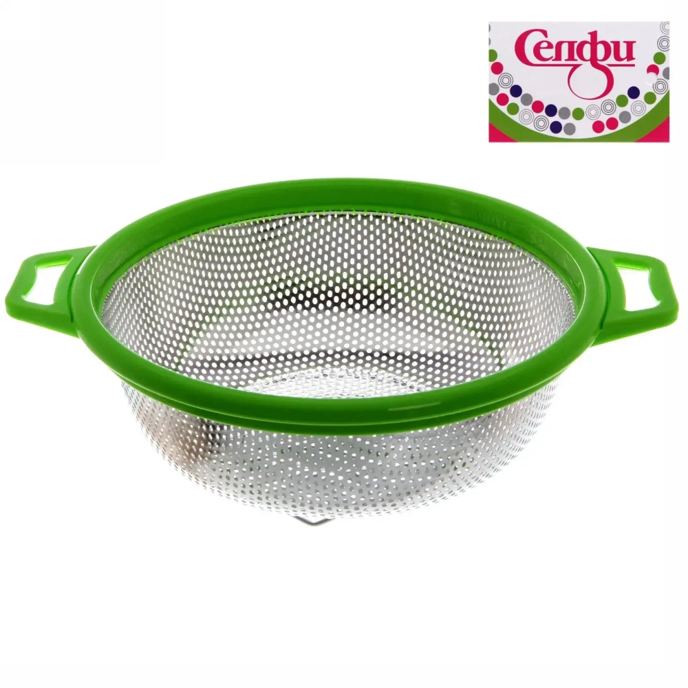 Дуршлаг металлический 23,5*9 см «Селфи»