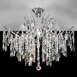 Citilux Селена CL302180 Люстра хрустальная Хром