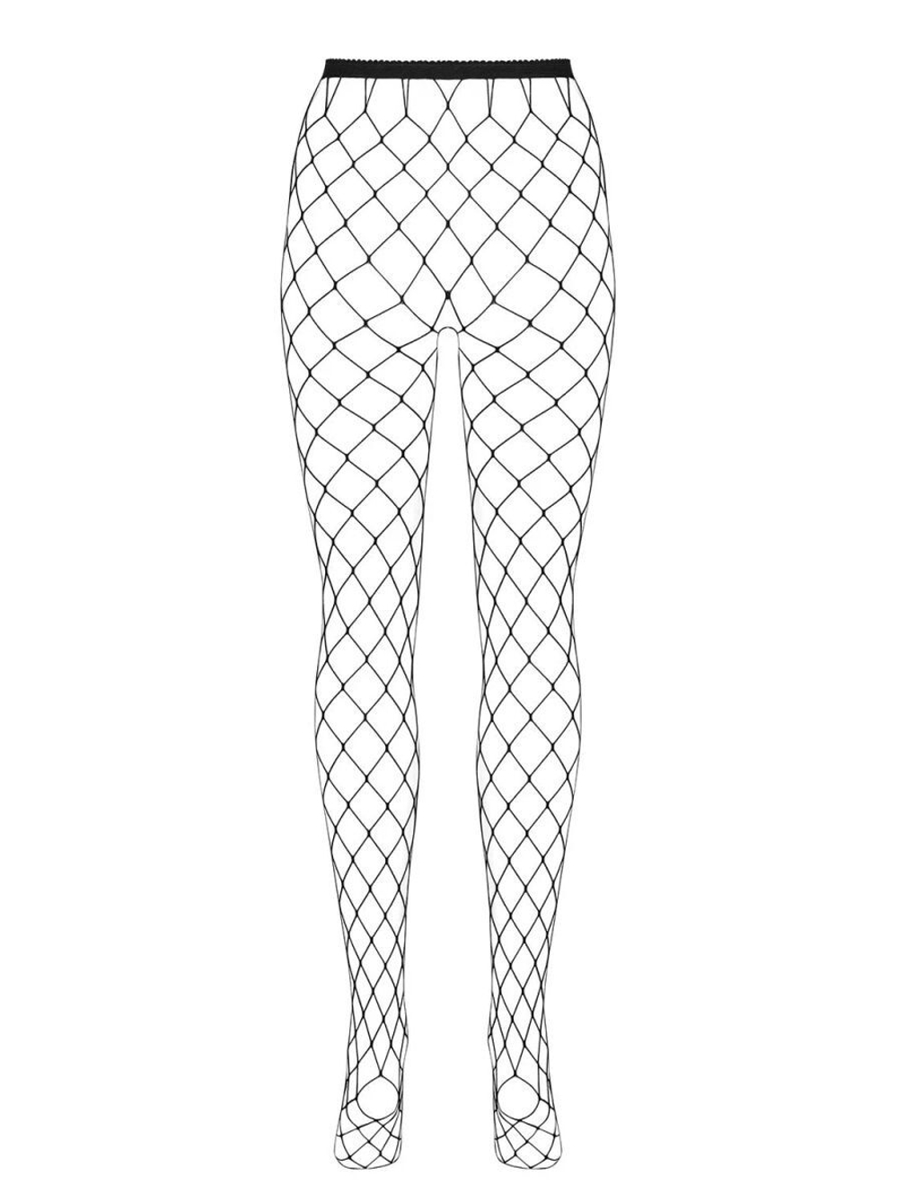Эффектные колготки в крупную сеточку