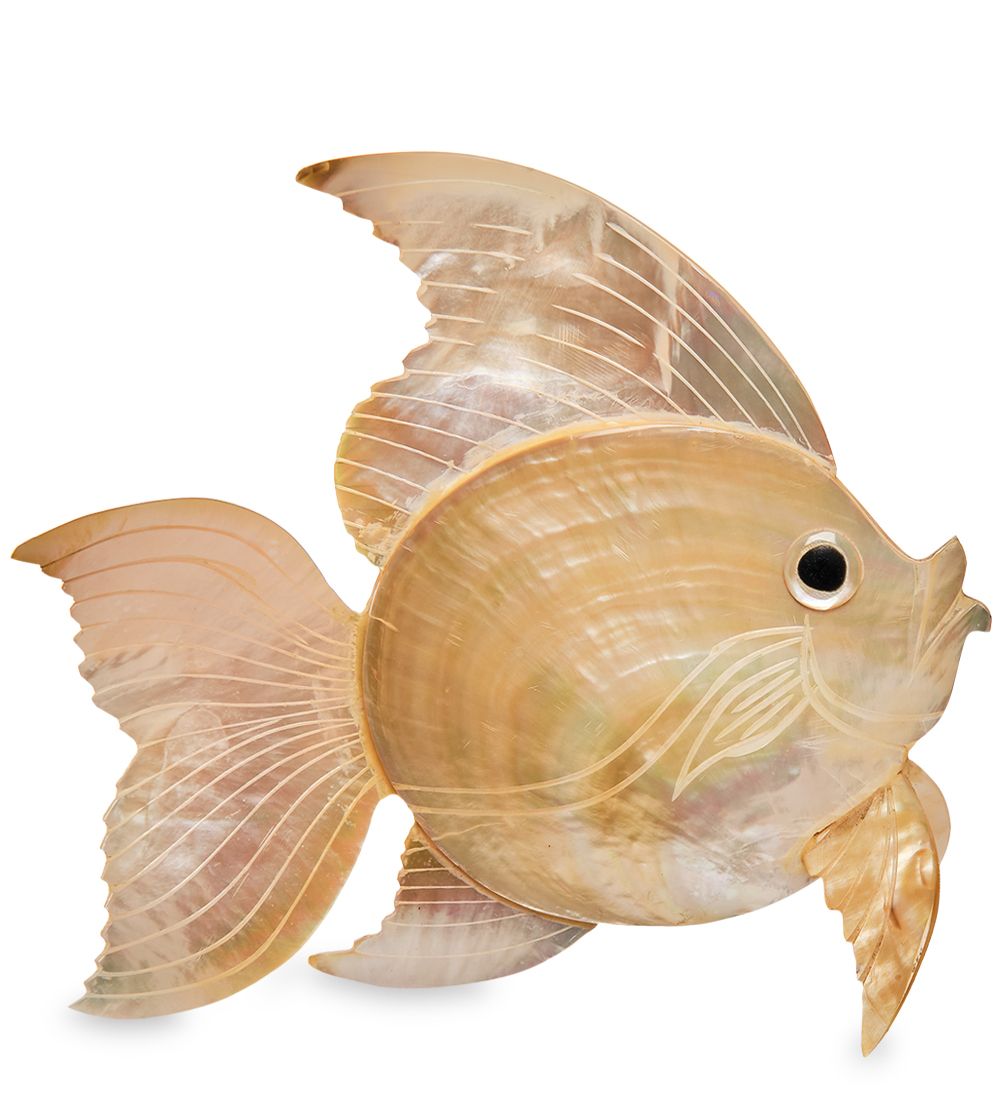 Decor and Gift 54-008-02 Декоративное изделие из перламутра «Рыба»