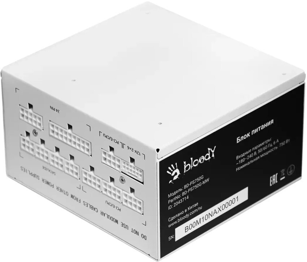 Блок питания ATX Bloody BD-PS750G-MW