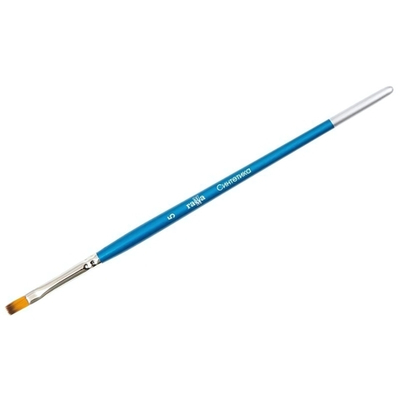 Кисть №5 синтетика, плоская (Гамма)