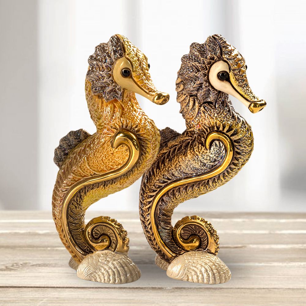 De Rosa Rinconada Статуэтка коллекционная Морской Конек коричневый