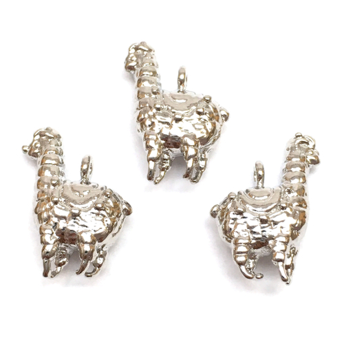 Подвеска "Лама" 17х14 мм, родий