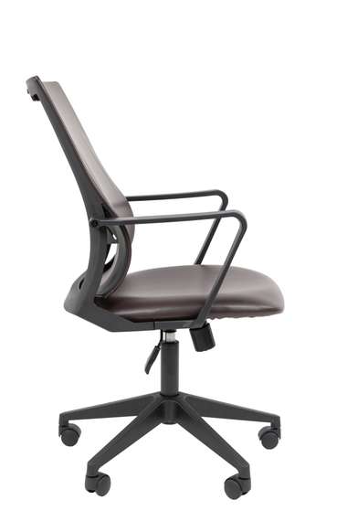 Офисное кресло Chairman 545 Россия экокожа коричневый Б/П