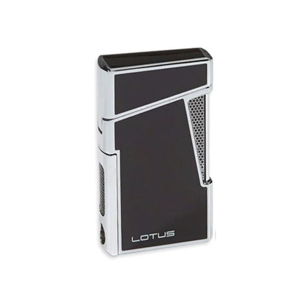 Зажигалка Lotus APOLLO Black & Polished chrome 4800