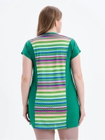 Блузка футболка удлиненная