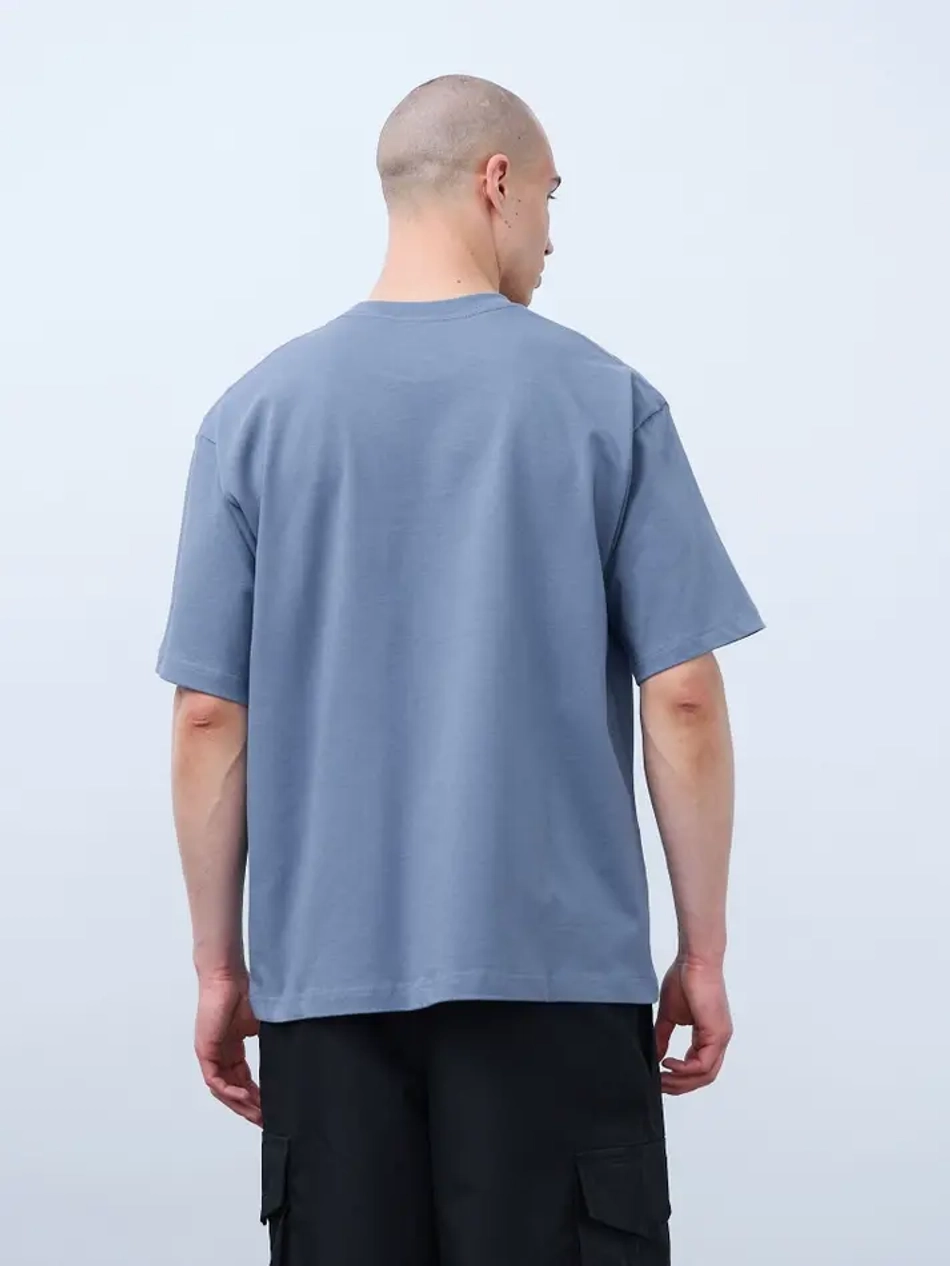 Футболка оверсайз (индиго) 230 г