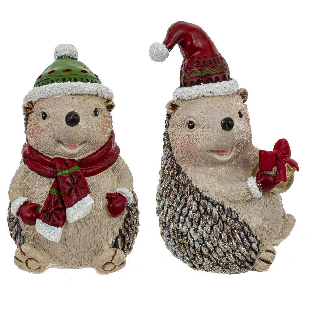 GAEM Фигурка декоративная "Ежик", L7 W6 H12 см, 2в.