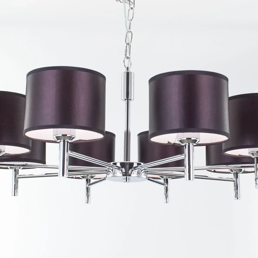 Citilux Аврора CL463181 Люстра с чёрными абажурами