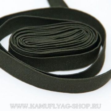 Галун шелк. оливковый широкий (метр)