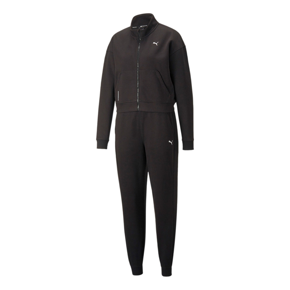 Женские теннисные Костюмы Puma Train Favorites Knit Tracksuit Women - Black