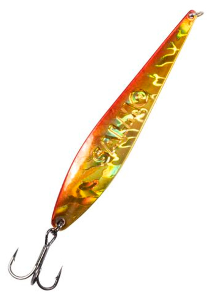 Блесна вертикальная Lucky John MODEL S-1 c тройником, 1.5г, цвет RG, 8274-RG