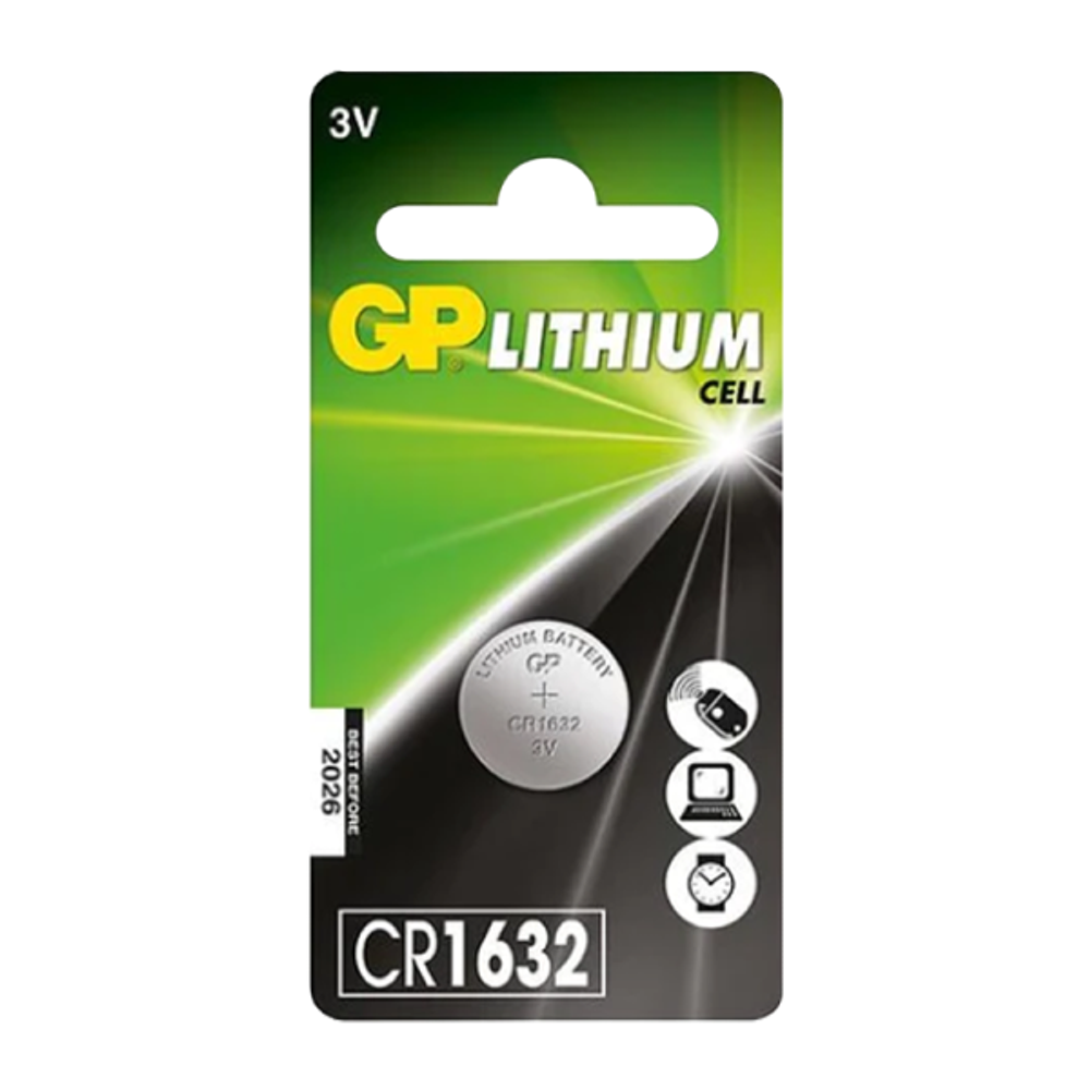 Элемент питания GP Lithium CR1632 BL1 CR1632-7CR1