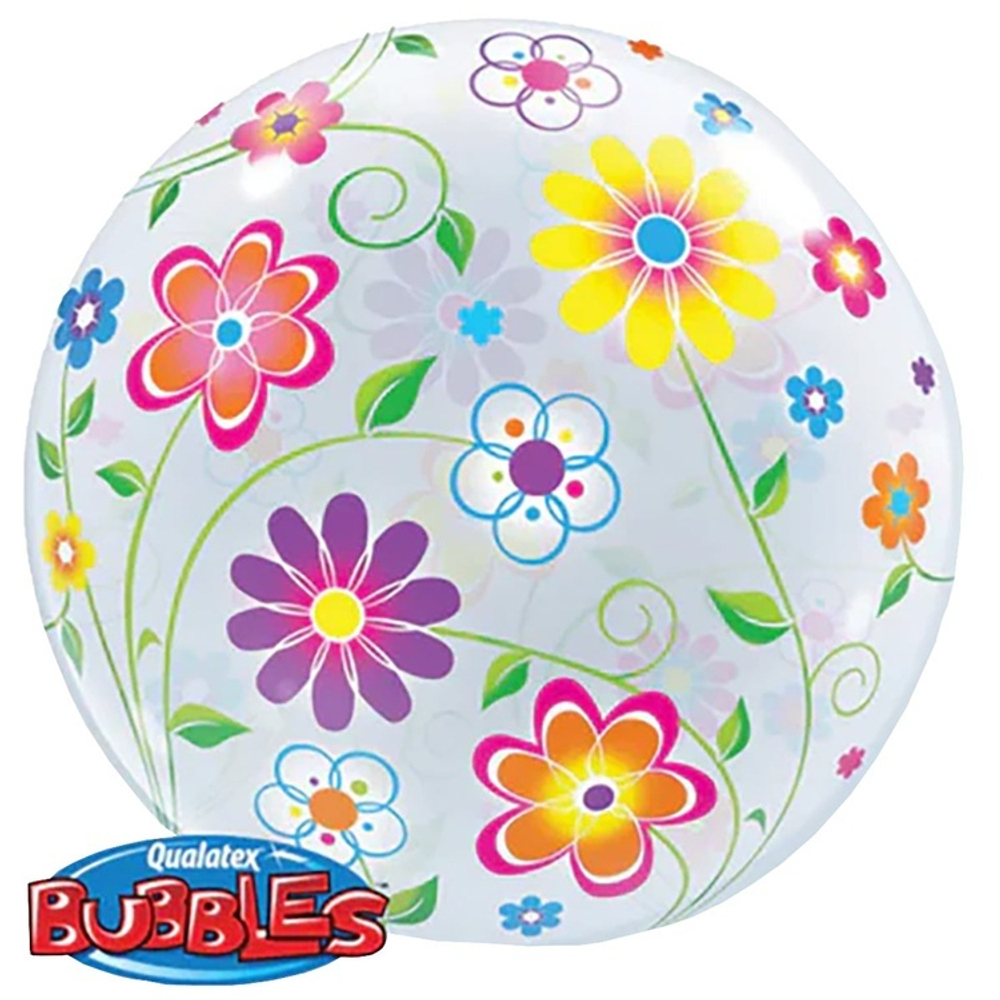 П BUBBLE 22" Цветочный узор Уп