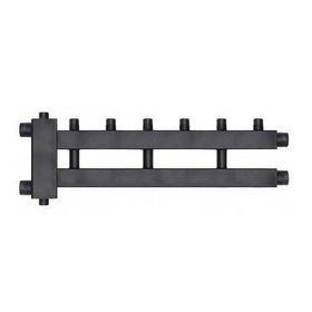 Распределительный коллектор 4 (3+1) отопительных контура с гидравлическим разделителем Warme WKD R 85 (до 85 кВт)