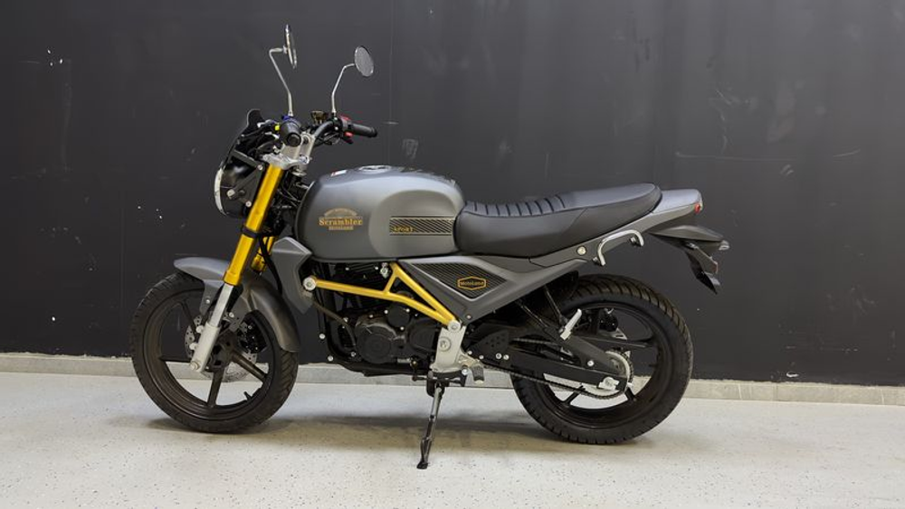 Мотоцикл Motoland SCRAMBLER 250 Черный карбон