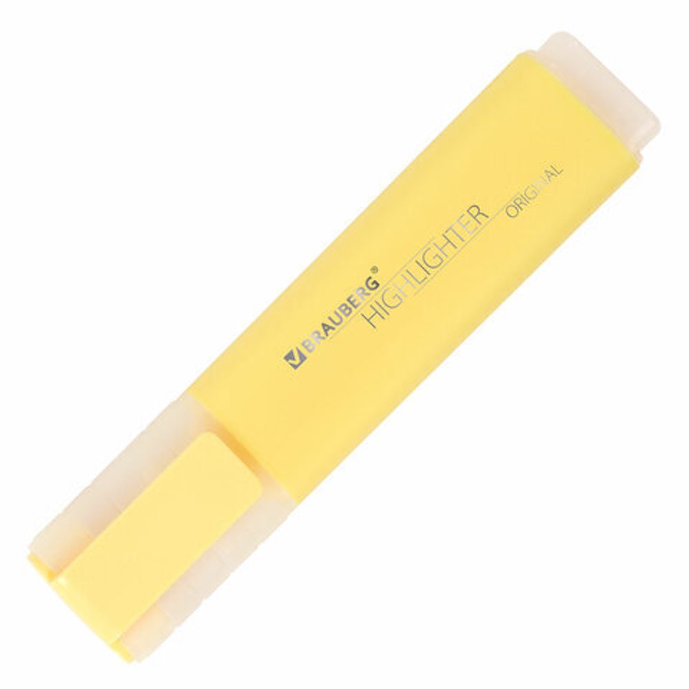 Набор текстовыделителей 12 ЦВЕТОВ, BRAUBERG "ORIGINAL", линия письма 1-5 мм, 152217