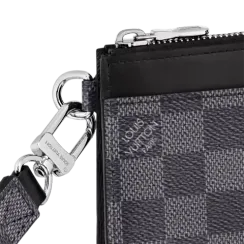 Бумажник Louis Vuitton Zippy Dragonne темно-серый