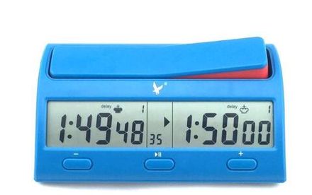 Часы шахматные электронные Leap Lake Blue